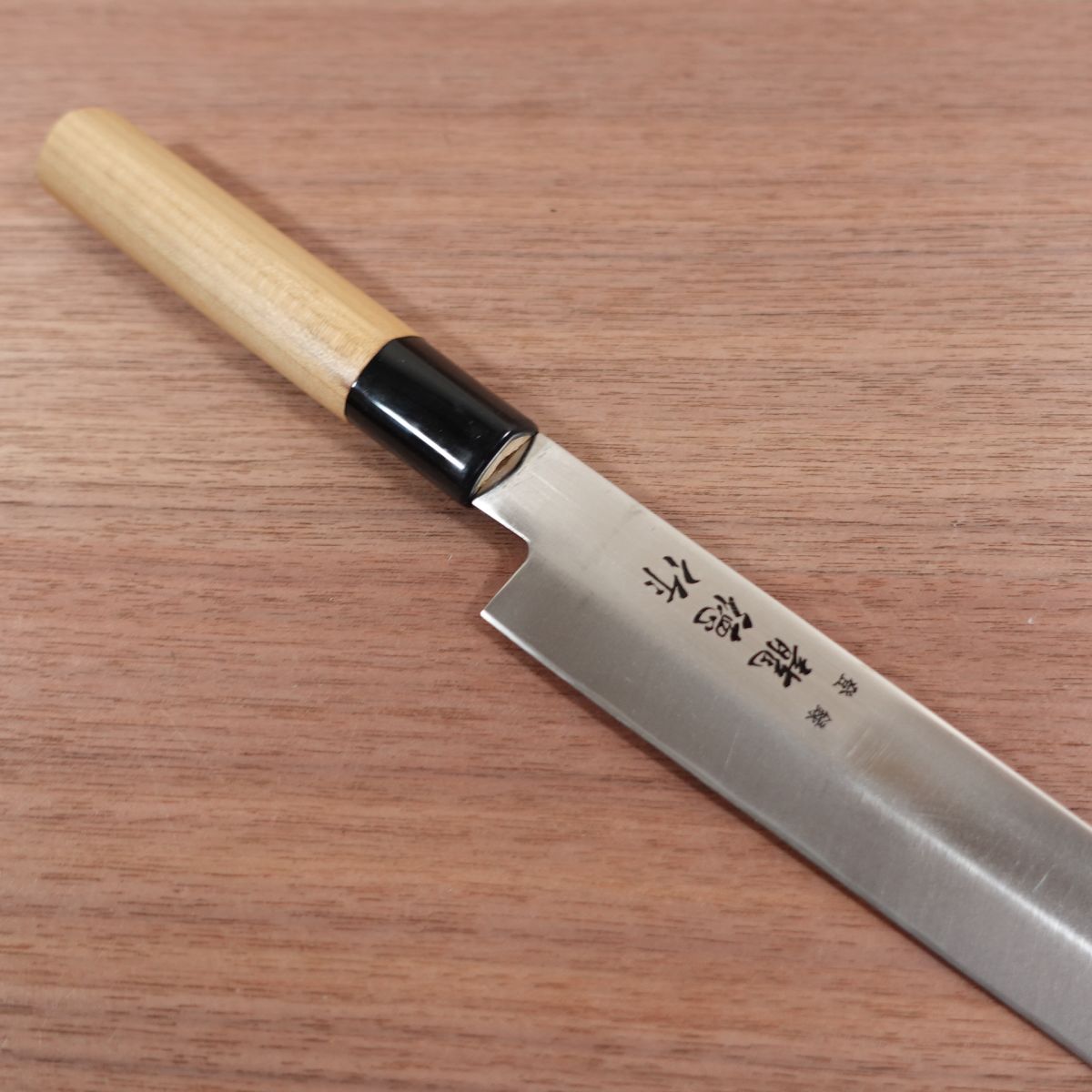 Ryutoku Yanagiba Knife, Sharpened, Stainless Steel, Sashimi Knife, Minimal Signs of Use, 225mm