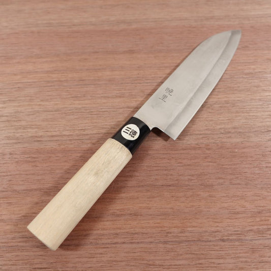 Akari Santoku Knife, Sharpened, All-Purpose Knife, Stainless Steel, Lightly Used, 170mm