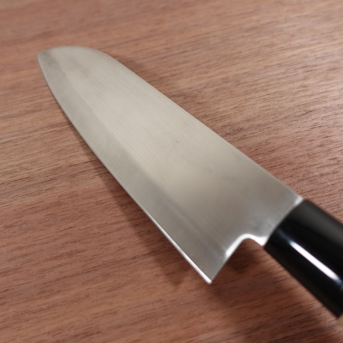 Akari Santoku Knife, Sharpened, All-Purpose Knife, Stainless Steel, Lightly Used, 170mm