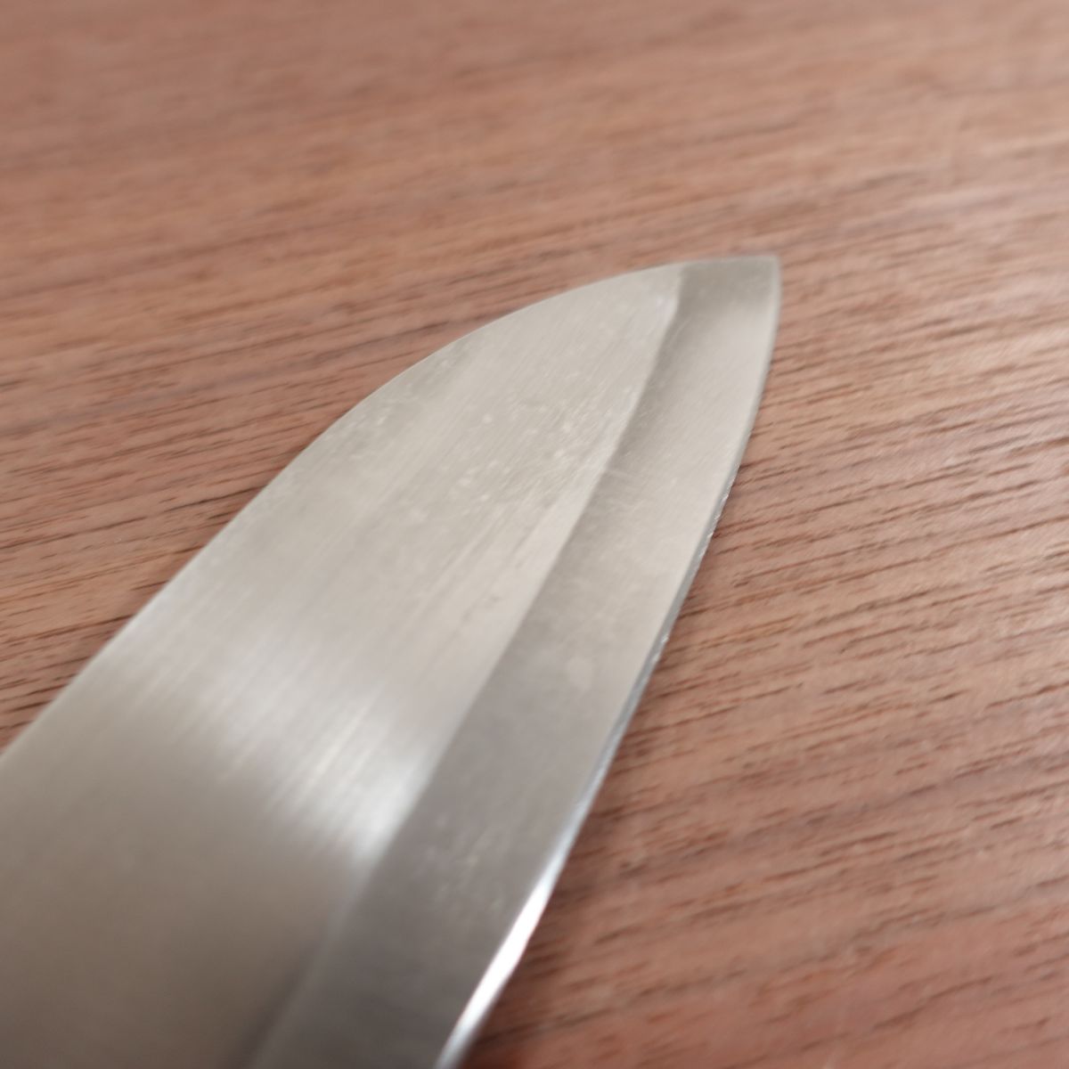 Akari Santoku Knife, Sharpened, All-Purpose Knife, Stainless Steel, Lightly Used, 170mm
