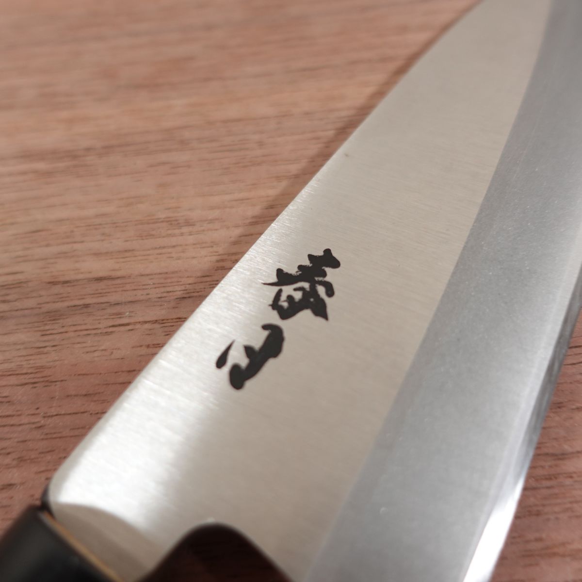 Kasuga Deba Knife, Sharpened, Stainless Steel, Single Bevel, Unused Stored Item, 155mm
