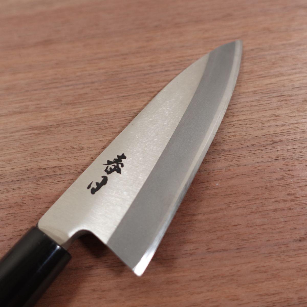 Kasuga Deba Knife, Sharpened, Stainless Steel, Single Bevel, Unused Stored Item, 155mm