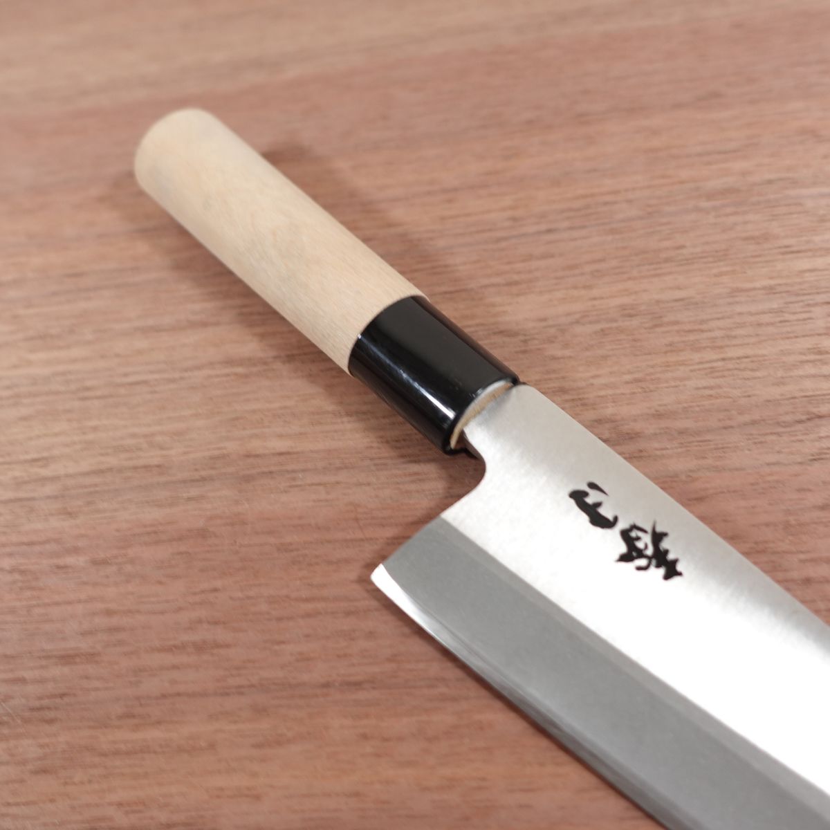 Kasuga Deba Knife, Sharpened, Stainless Steel, Single Bevel, Unused Stored Item, 155mm