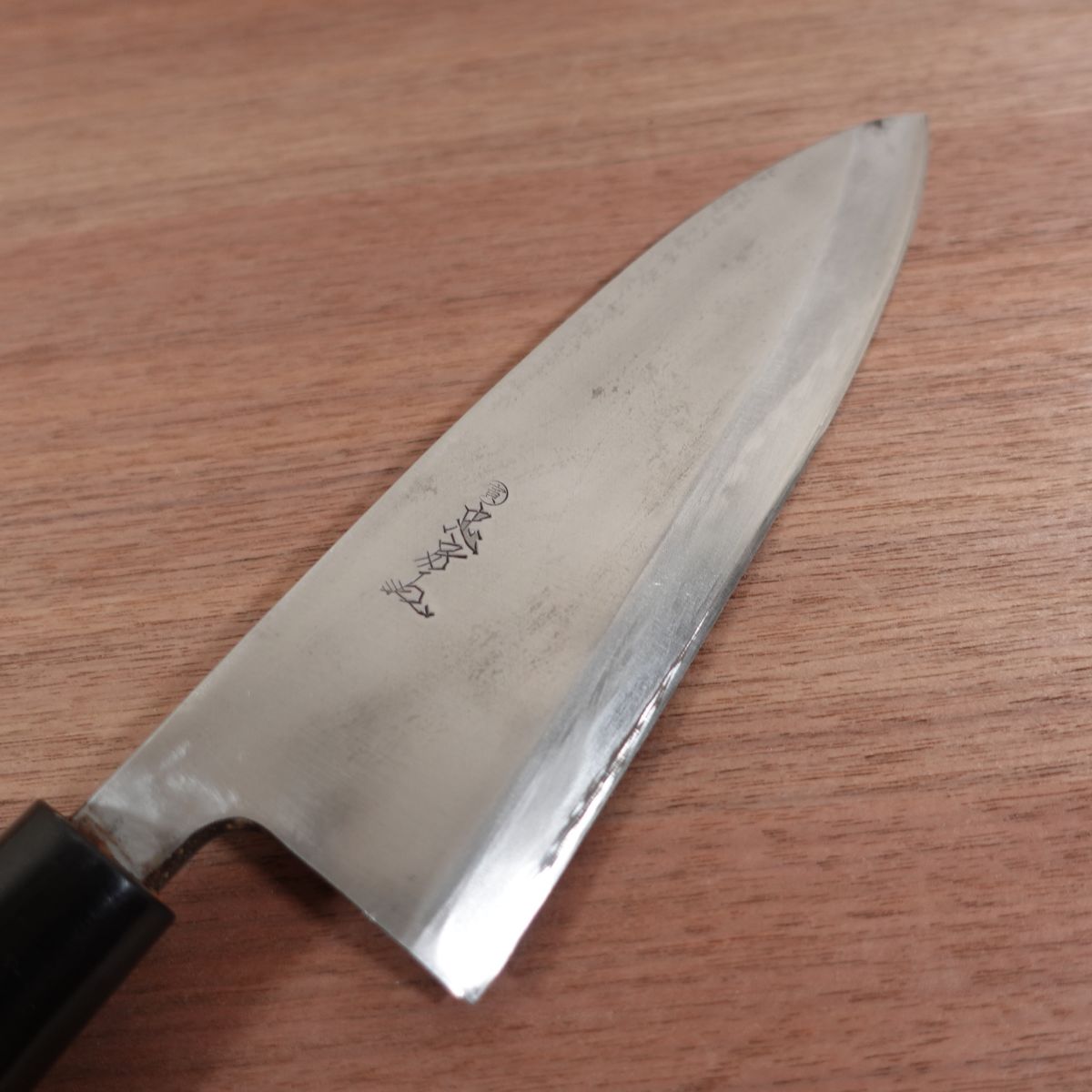 Tadafusa Large Deba Knife, Sharpened, Tora, Carbon Steel, Single Bevel, Large Size, Box Included, 220mm