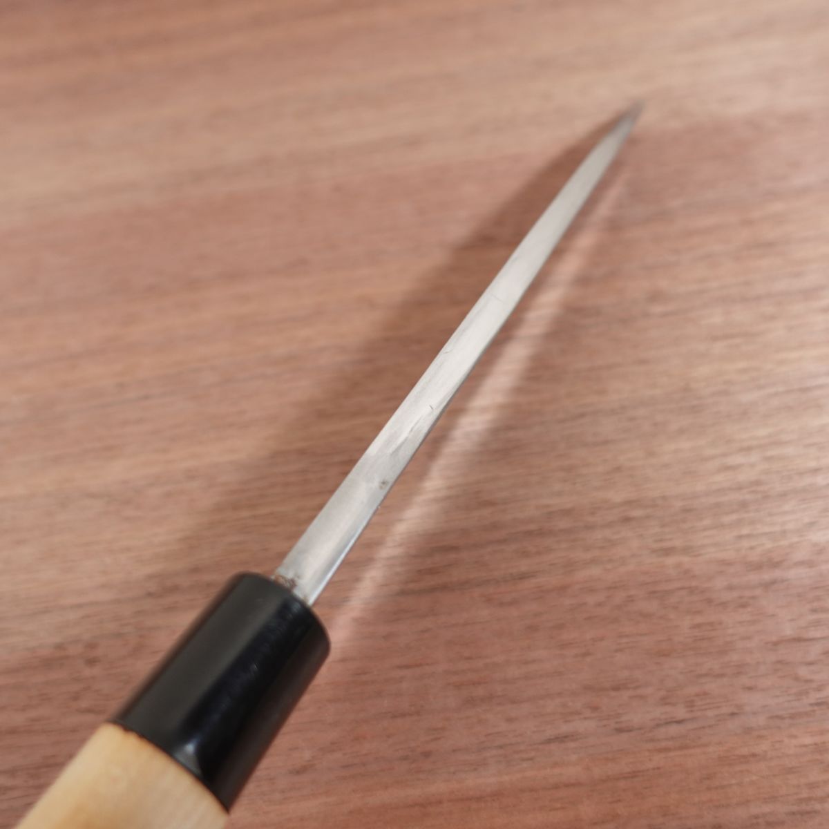 Tadafusa Large Deba Knife, Sharpened, Tora, Carbon Steel, Single Bevel, Large Size, Box Included, 220mm