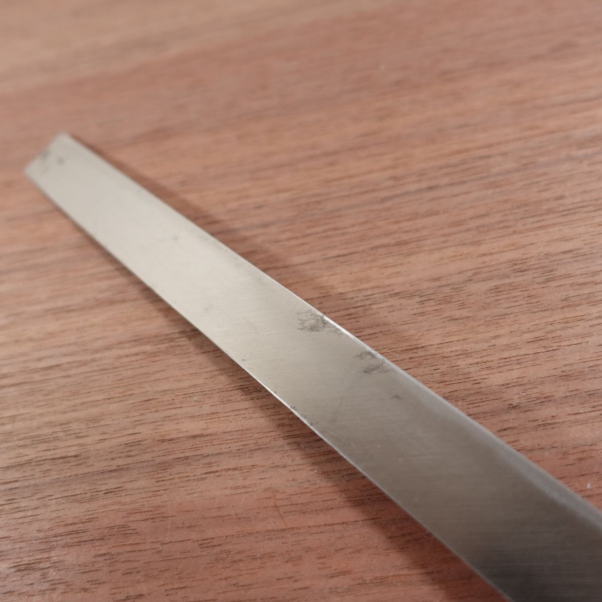 Masamoto Takohiki Knife, Sharpened, Water Buffalo Handle, Tako-Hiki, Hidemasa, Large Damage on Ferrule, 275mm