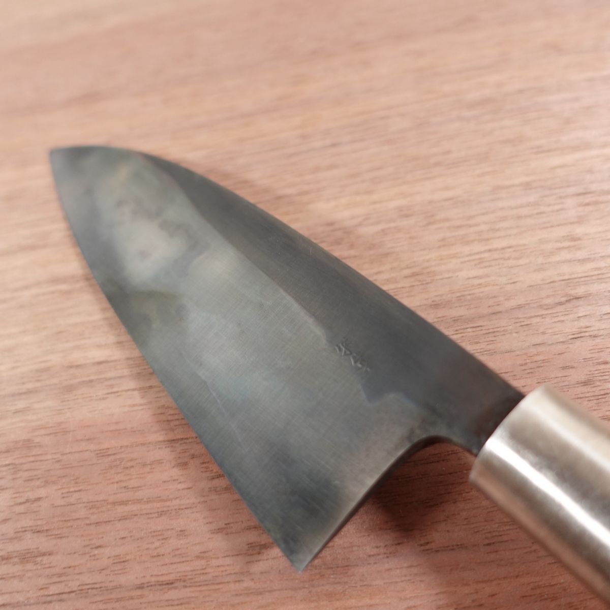 [HYPER REBORN] Deba Knife, Sharpened, Black Oxide Finish, Special, Carbon Steel, Single Bevel, 155mm
