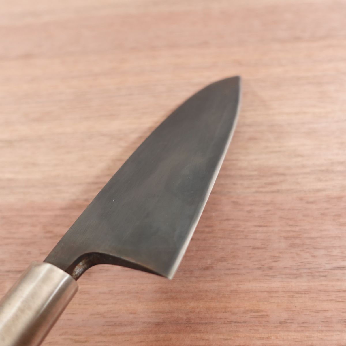 [HYPER REBORN] Deba Knife, Sharpened, Black Oxide Finish, Special, Carbon Steel, Single Bevel, 155mm