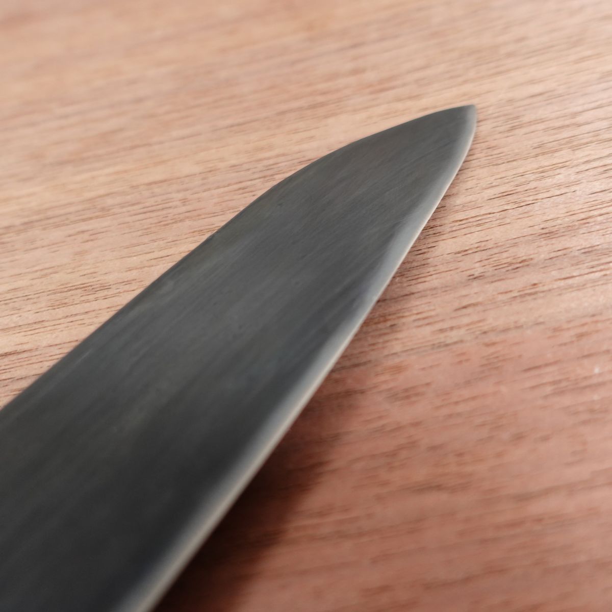 Couteau Kanemoto Wa-Santoku, Aiguisé, Petit Santoku, Fait Main, Acier Bleu, Couteau Petty Large, 140mm
