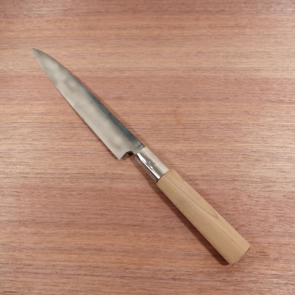 Couteau Yanagiba Masatsune, aiguisé, couteau à sashimi, Tokusen Masatsune, acier au carbone, biseau unique, 240 mm