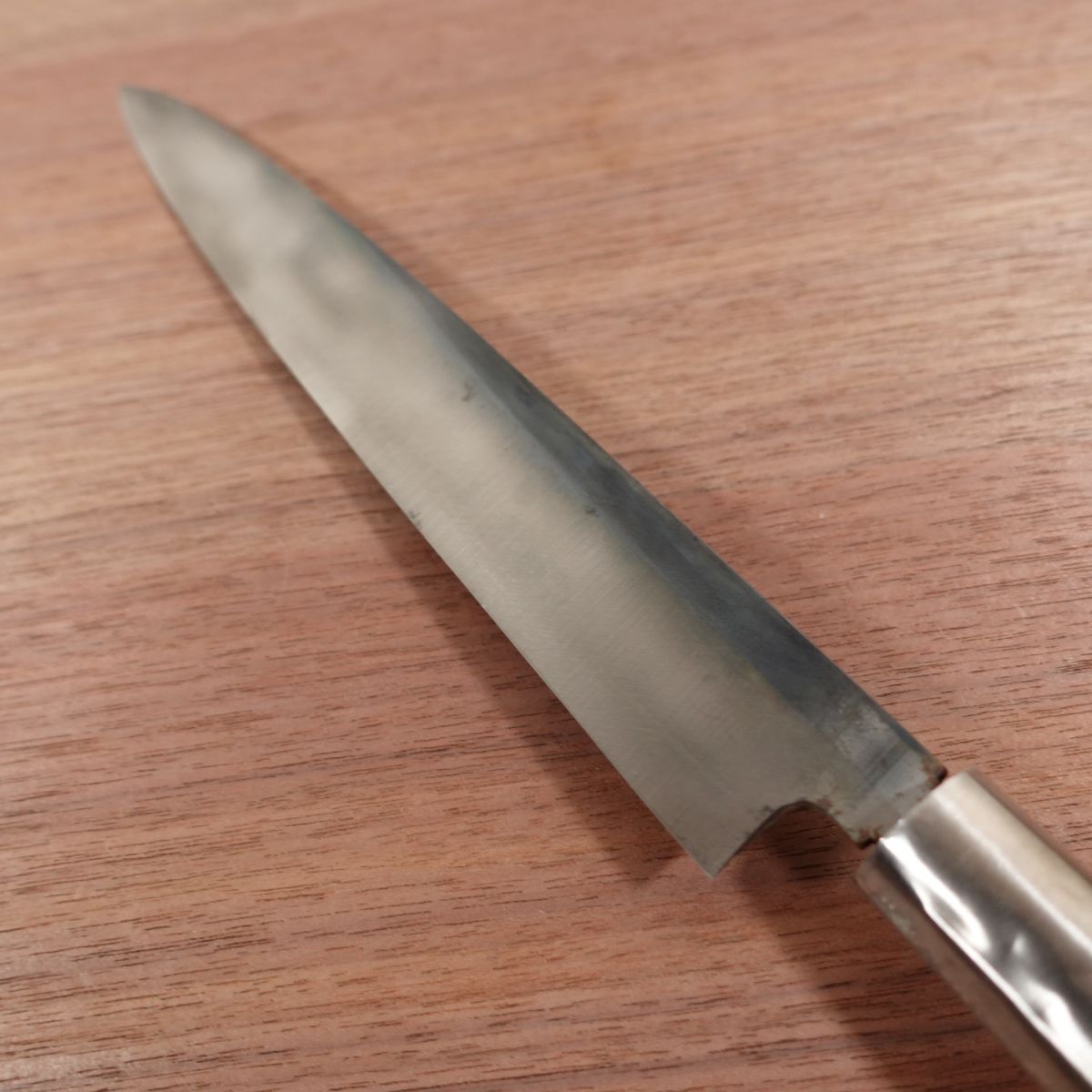 Couteau Yanagiba Masatsune, aiguisé, couteau à sashimi, Tokusen Masatsune, acier au carbone, biseau unique, 240 mm