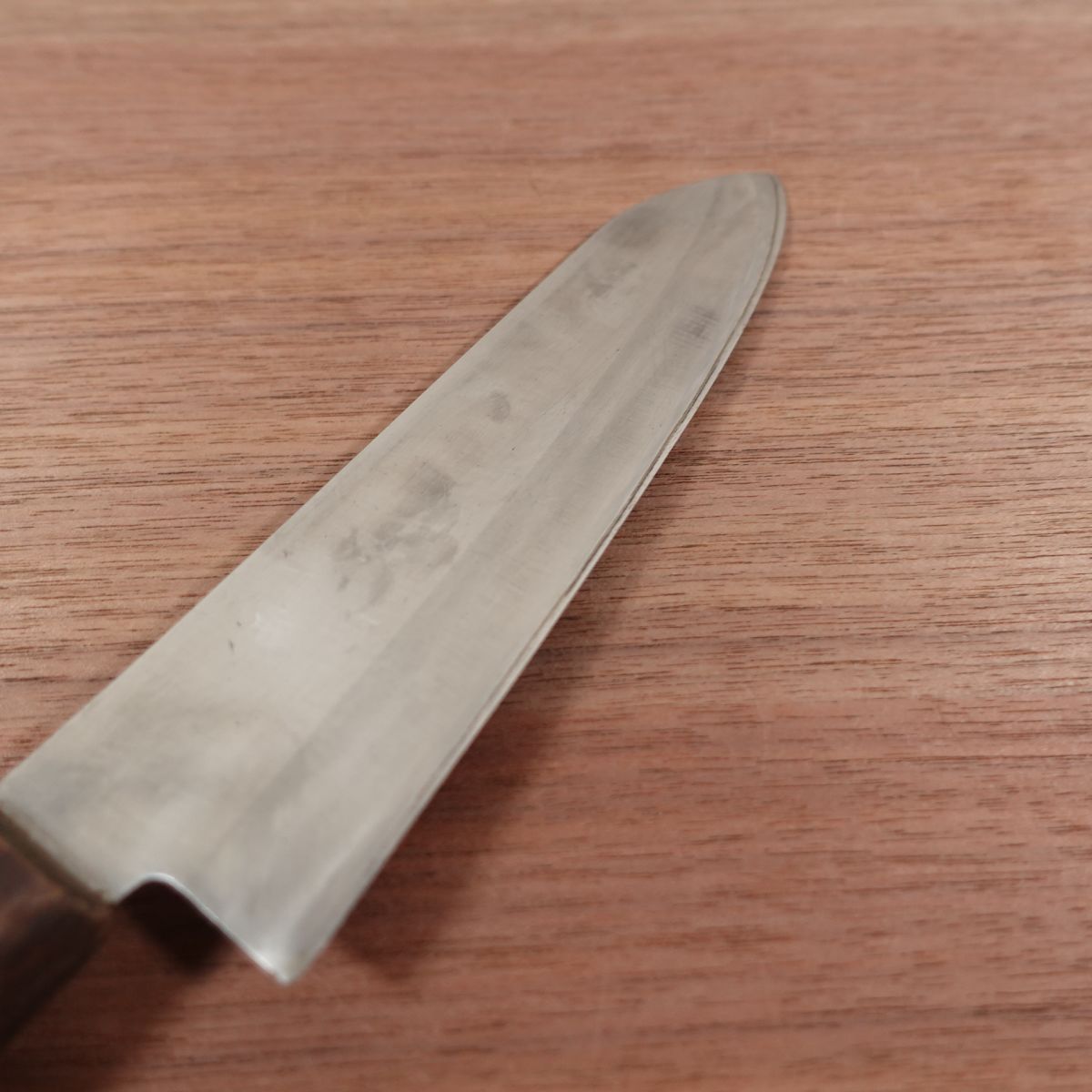 Couteau Santoku Shibamasa, aiguisé, Hon-Warikomi, profil fin, couteau universel, 160mm