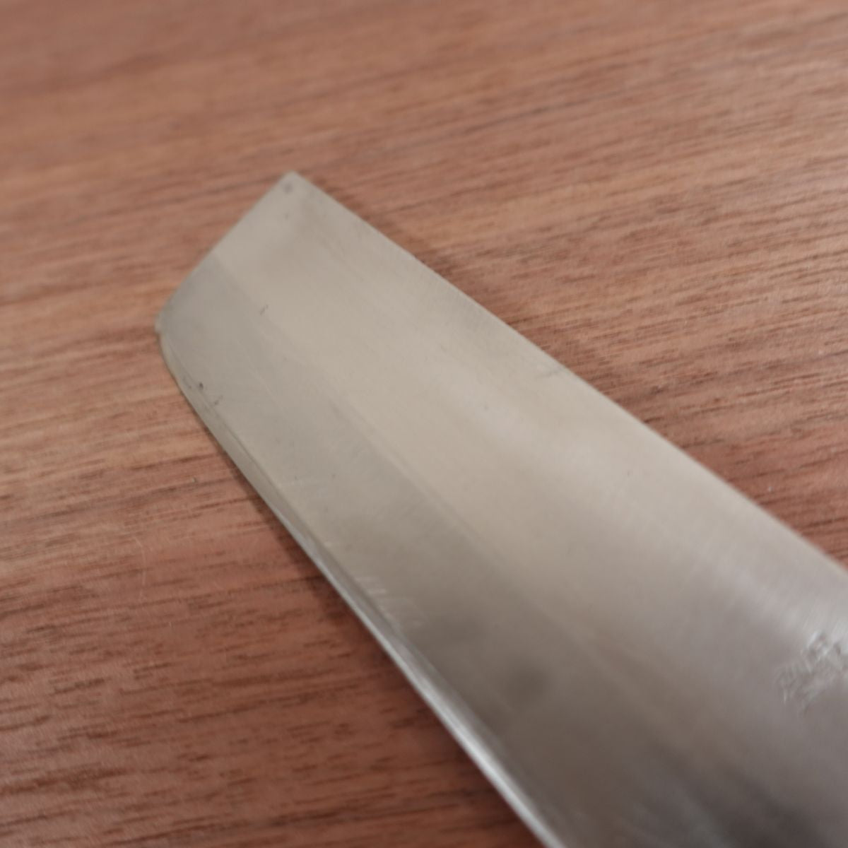Fuji no Homare Nakiri Knife, Sharpened, Special Steel, Hon-Warikomi, Double Bevel, DP, 165mm