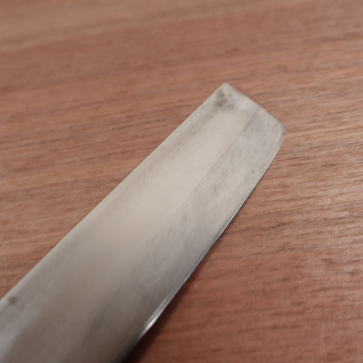 Fuji no Homare Nakiri Knife, Sharpened, Special Steel, Hon-Warikomi, Double Bevel, DP, 165mm
