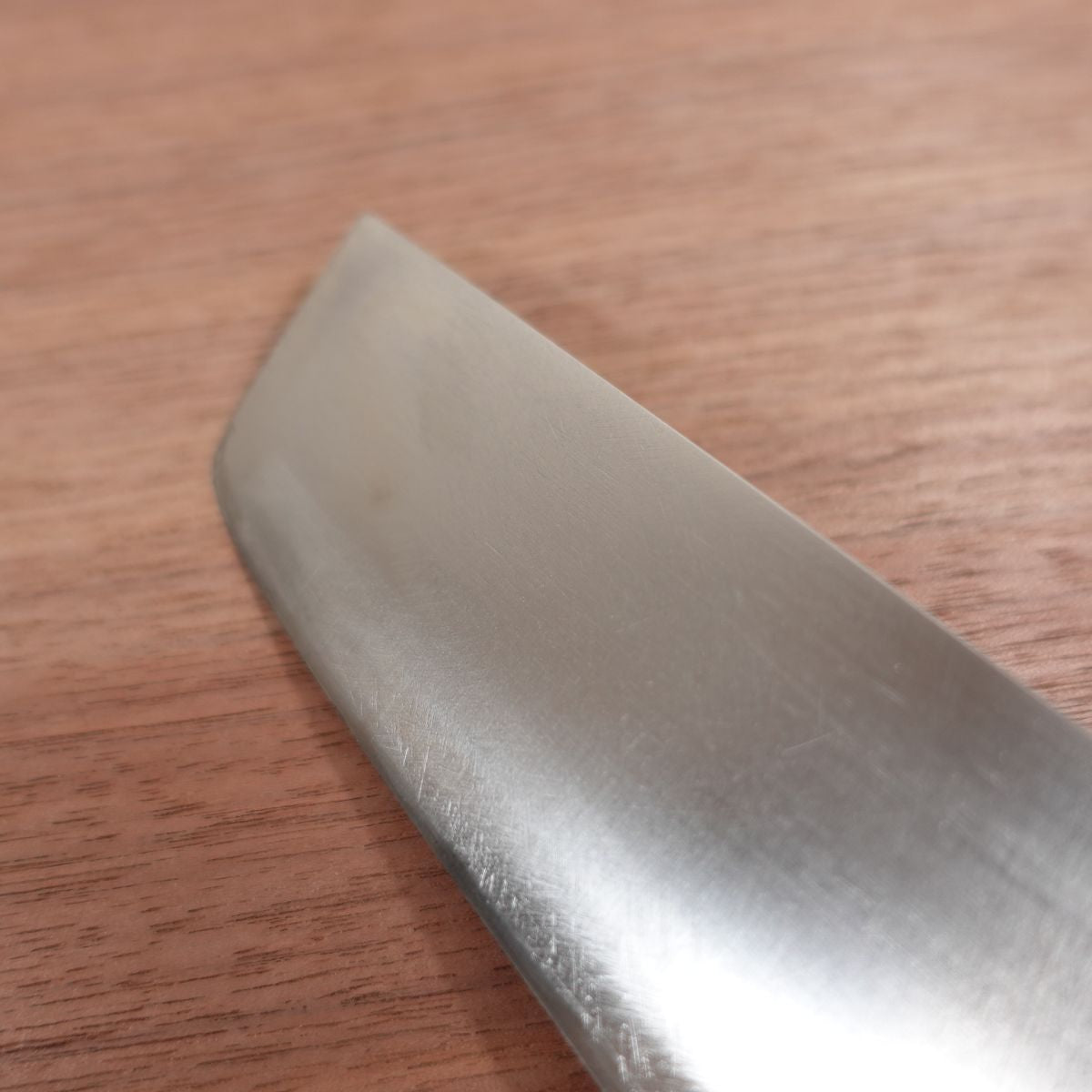 Kanefusa Nakiri Knife, Sharpened, Water Buffalo Handle, Stainless Steel Laminated, 160mm