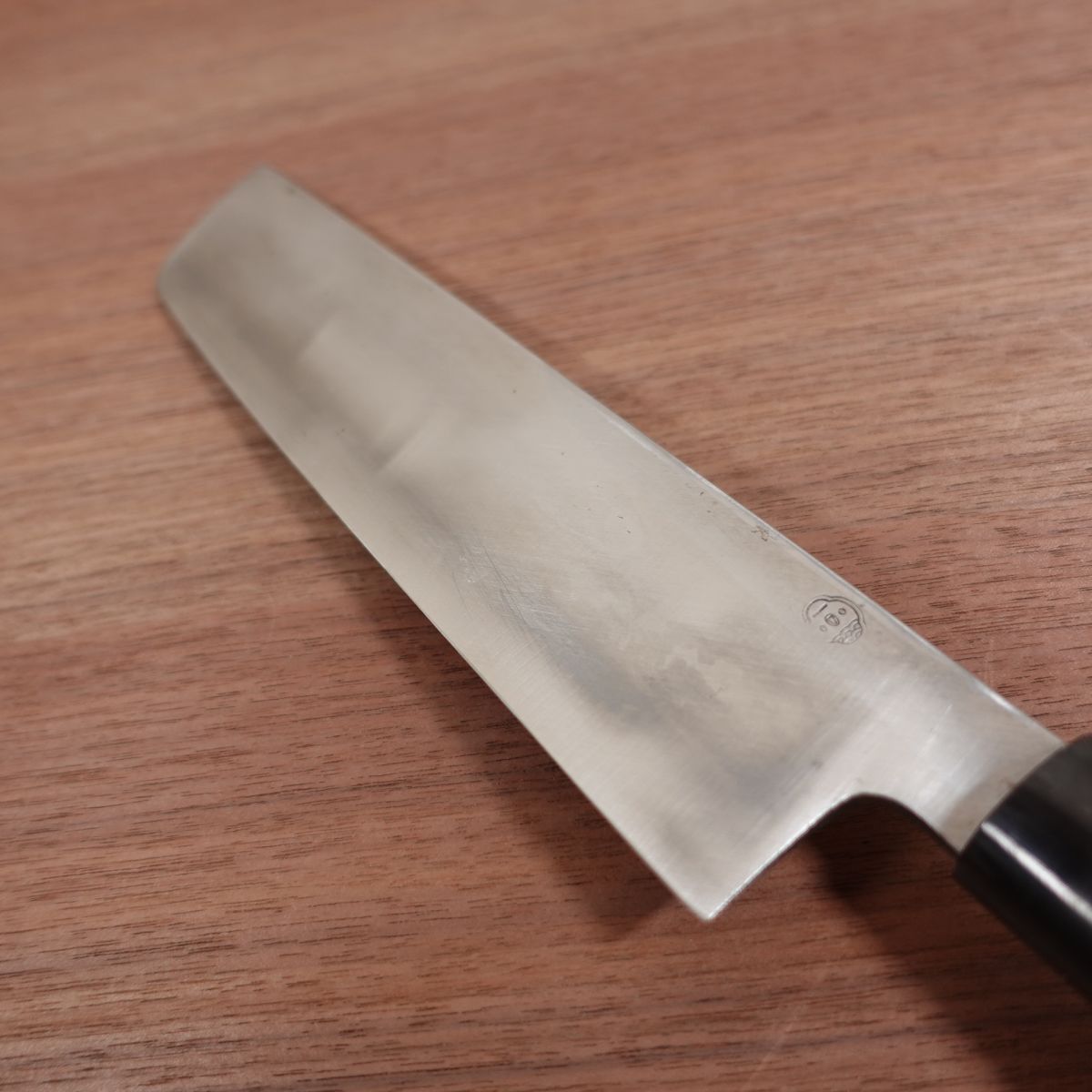 Sakai Ichimonji Mitsuhide Hamo Honekiri Knife, Sharpened, Water Buffalo Handle, Pike Conger, Premium Grade, 240mm