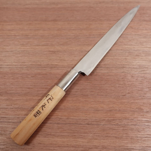 Fujiura Fuguhiki Knife, Sharpened, Shimonoseki, Yasuki Steel, Yanagiba Knife, Special Selection, 205mm