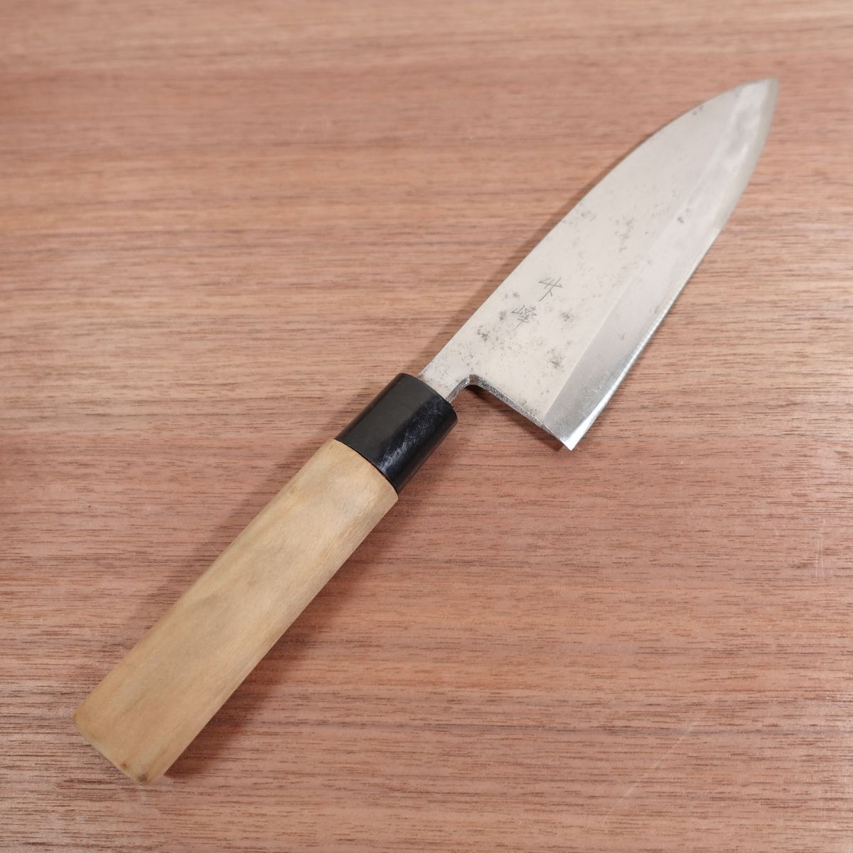 Takemine Deba Knife, Sharpened, Carbon Steel, Single Bevel, 170mm