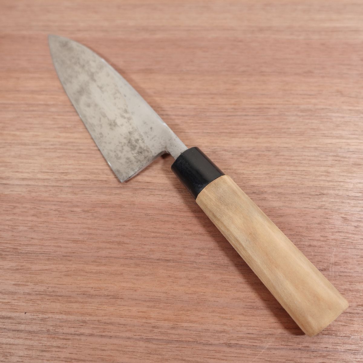 Takemine Deba Knife, Sharpened, Carbon Steel, Single Bevel, 170mm
