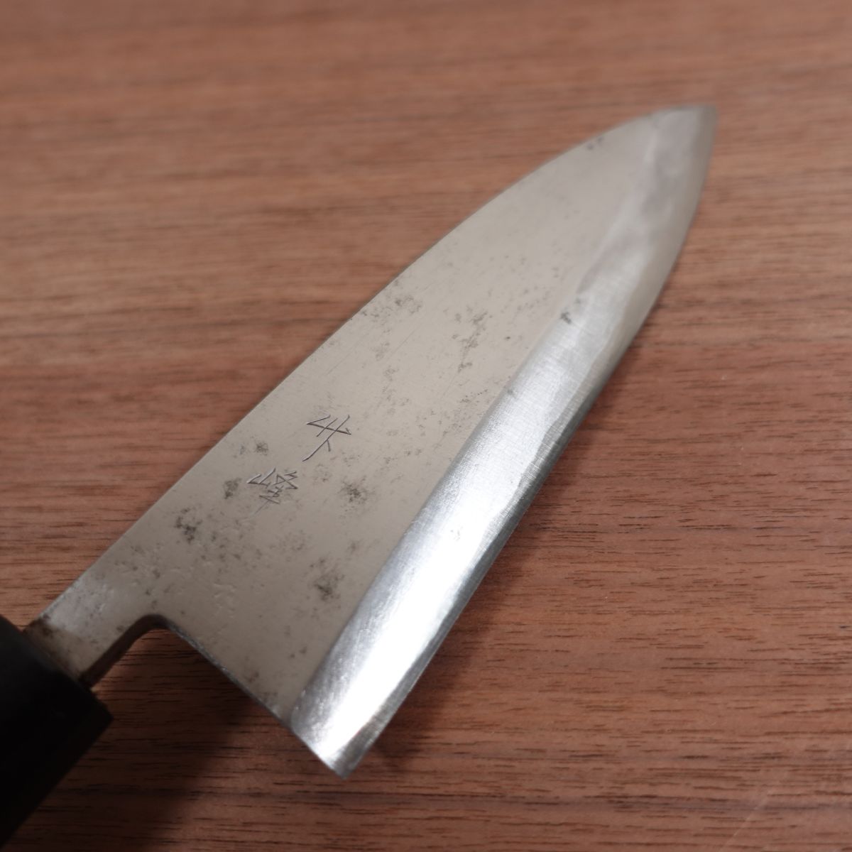 Takemine Deba Knife, Sharpened, Carbon Steel, Single Bevel, 170mm