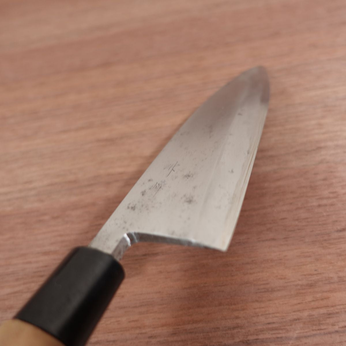 Takemine Deba Knife, Sharpened, Carbon Steel, Single Bevel, 170mm