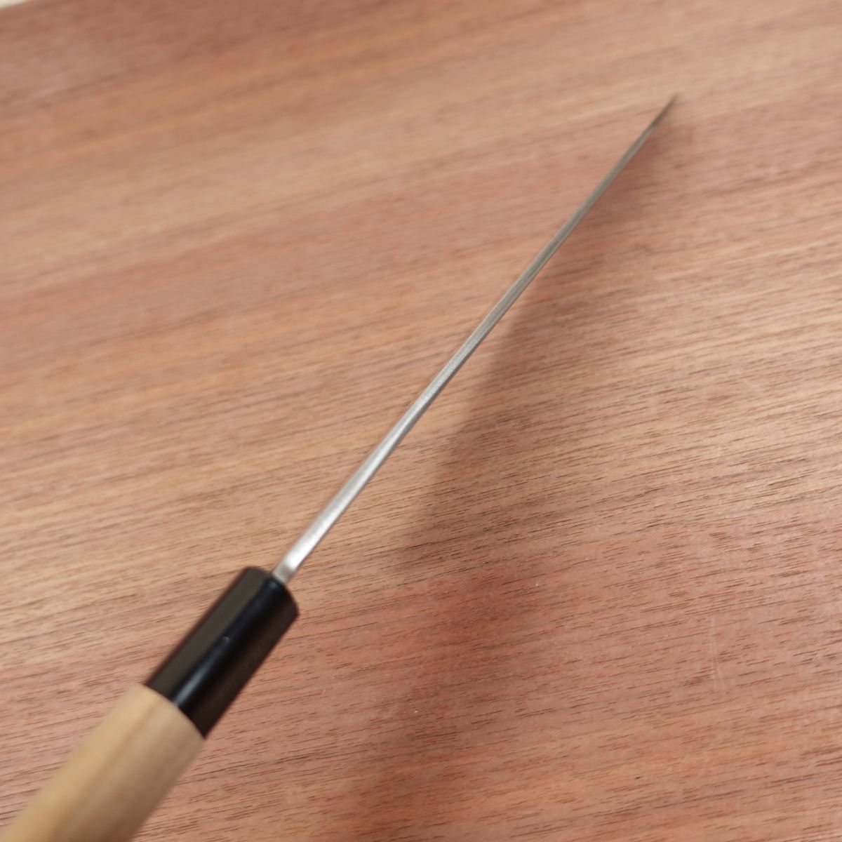 Takemine Yanagiba Knife, Sharpened, Sashimi Knife, Carbon Steel, Single Bevel, Blade Guard Included, Nearly Unused Stored Item, 245mm