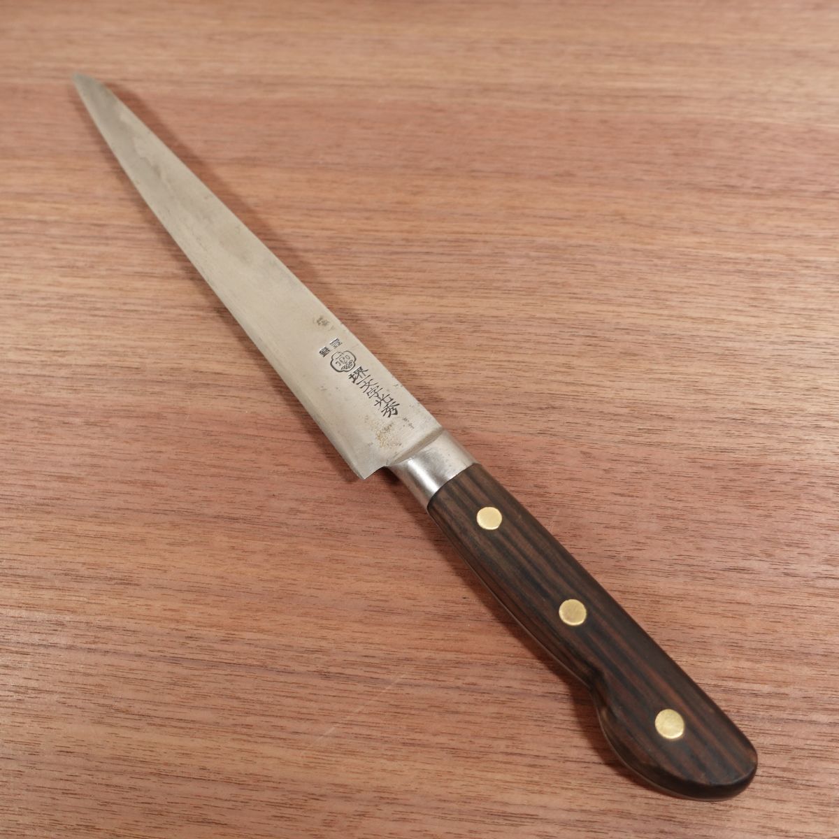 Sakai Ichimonji Mitsuhide Sujihiki Knife, Sharpened, Slim Gyuto, 235mm