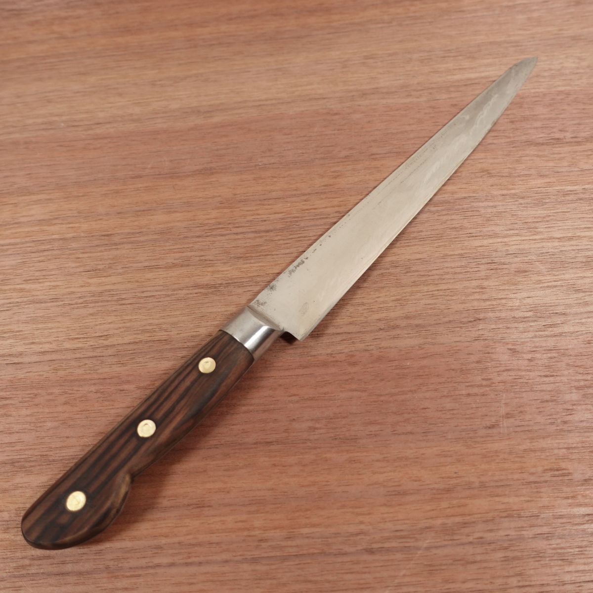 Sakai Ichimonji Mitsuhide Sujihiki Knife, Sharpened, Slim Gyuto, 235mm