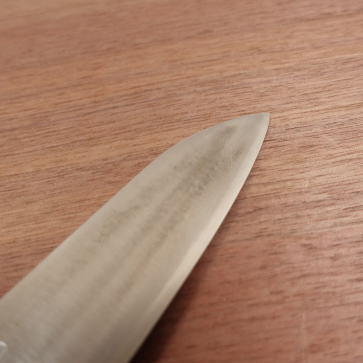 Kunishige Santoku Knife, Sharpened, All-Purpose Knife, Stainless Laminated Steel, Lightly Used, 170mm