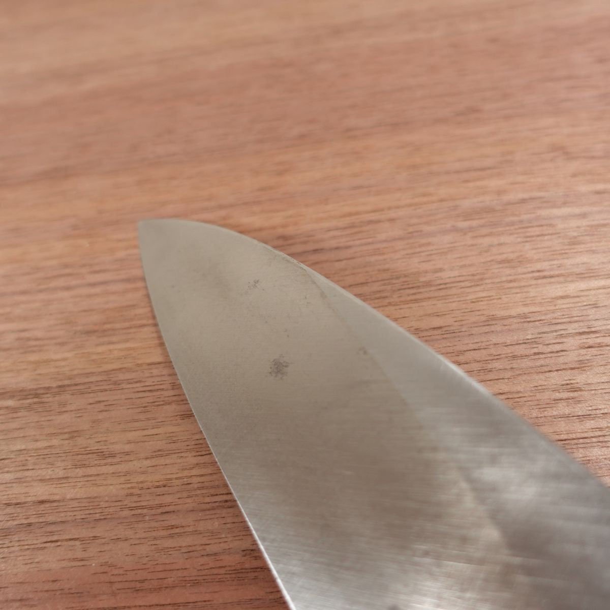 Sakai Kanetaka Deba Knife, Sharpened, Carbon Steel, Single Bevel, Nearly Unused, Boxed, 185mm