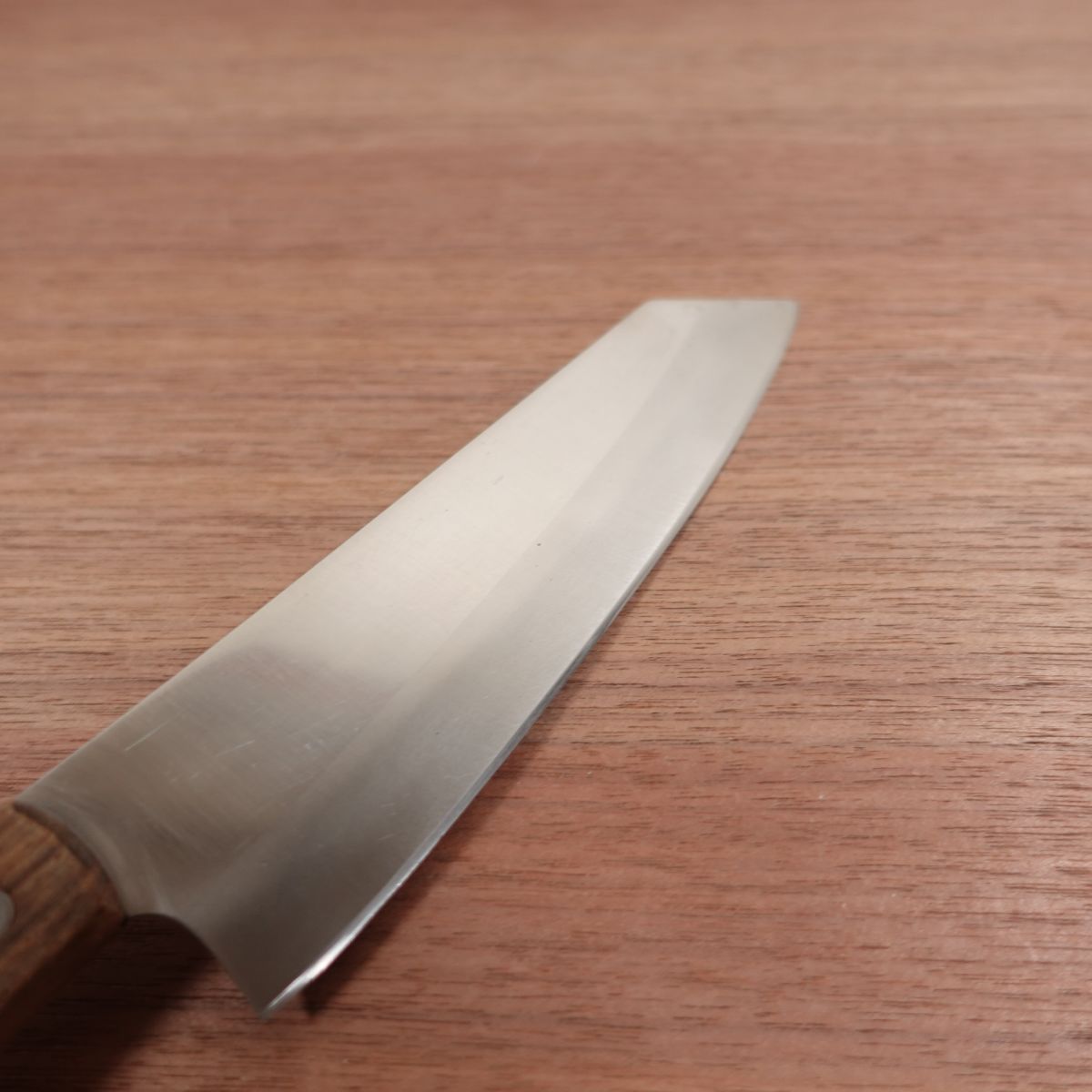Mt. Fuji Logo Bunka Knife, Sharpened, Santoku Knife, Kiritsuke Style, Thin Blade, Kumo Fuji, Stainless Steel, 160mm
