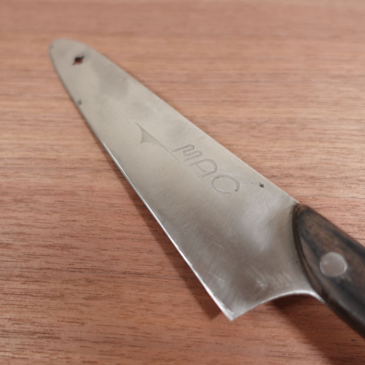 MAC Santoku Knife, Sharpened, All-Purpose Knife, Gyuto, Stainless Steel, MAC, Maku, Shinku, 190mm