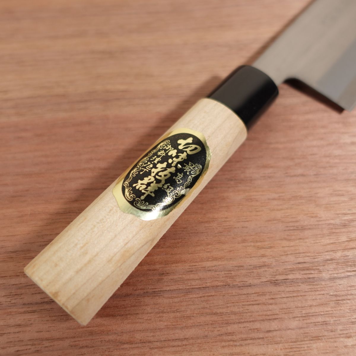 Azuma Roko Nakiri Knife, Sharpened, Carbon Steel, Razor-Sharp Sticker, Nearly Unused, 160mm