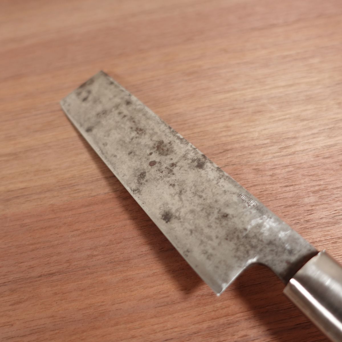Sadanobu Usuba Knife, Sharpened, Single Bevel, Carbon Steel, Vegetable Knife, 180mm