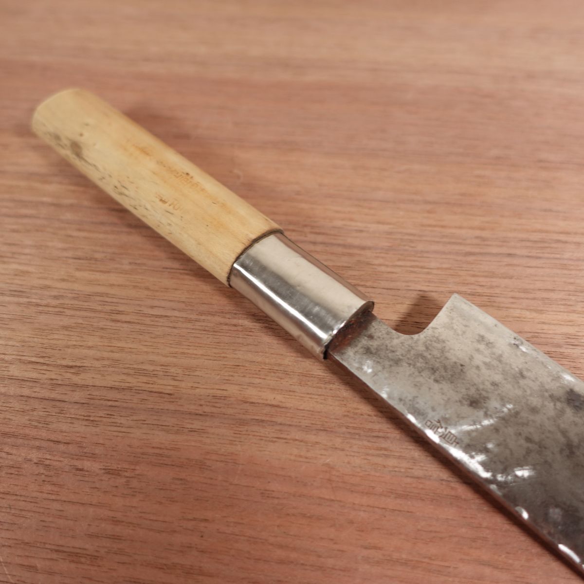 Sadanobu Usuba Knife, Sharpened, Single Bevel, Carbon Steel, Vegetable Knife, 180mm