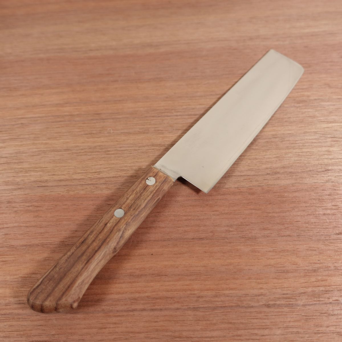 Sakaiya Kazuhiro Nakiri Knife, Sharpened, Hon-Warikomi, Vegetable Knife, Thin Blade, 160mm