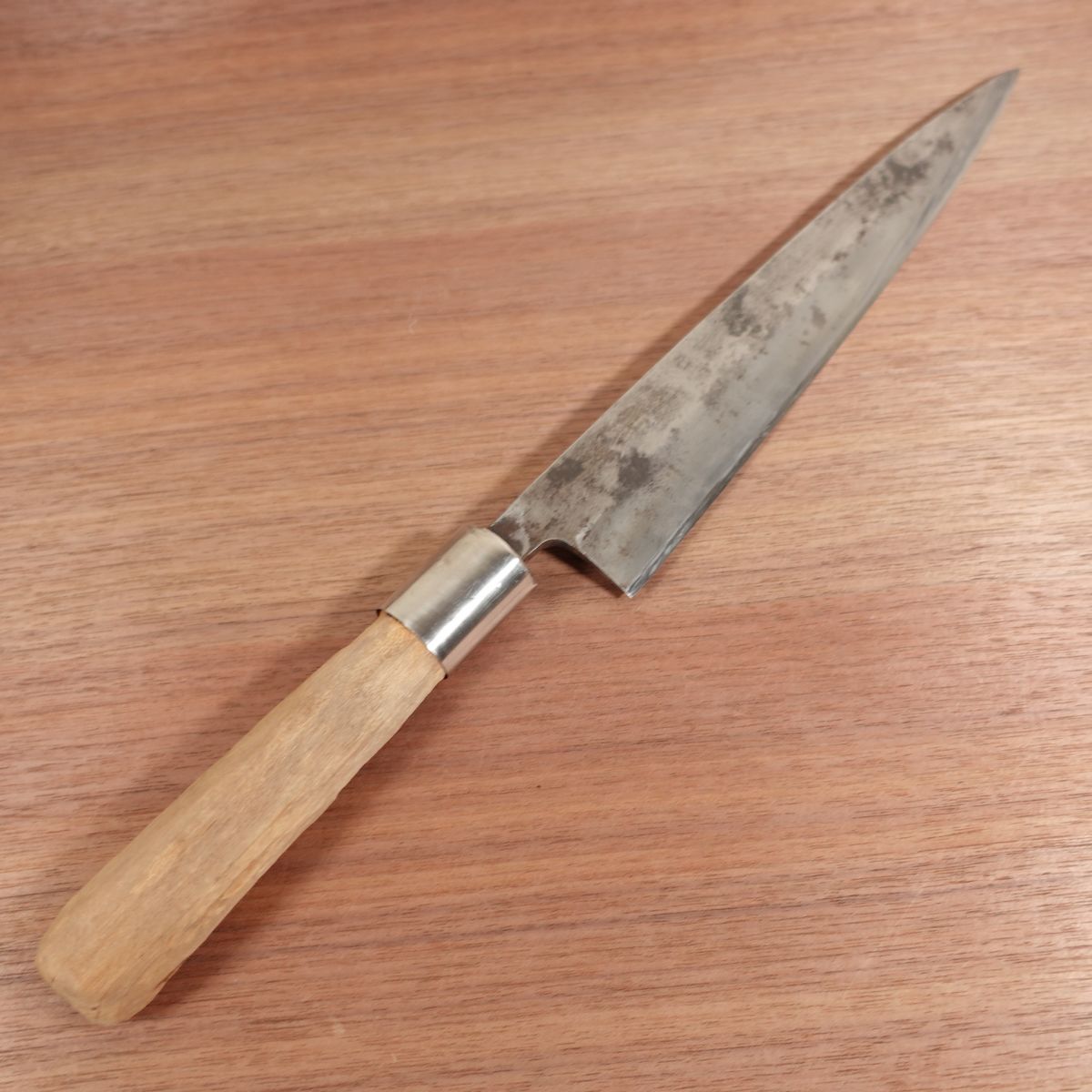 Minamoto Masahisa Mioroshi Knife, Sharpened, Slim, Large Deba, Salmon Knife, Single-Bevel Wa-Gyuto, 270mm