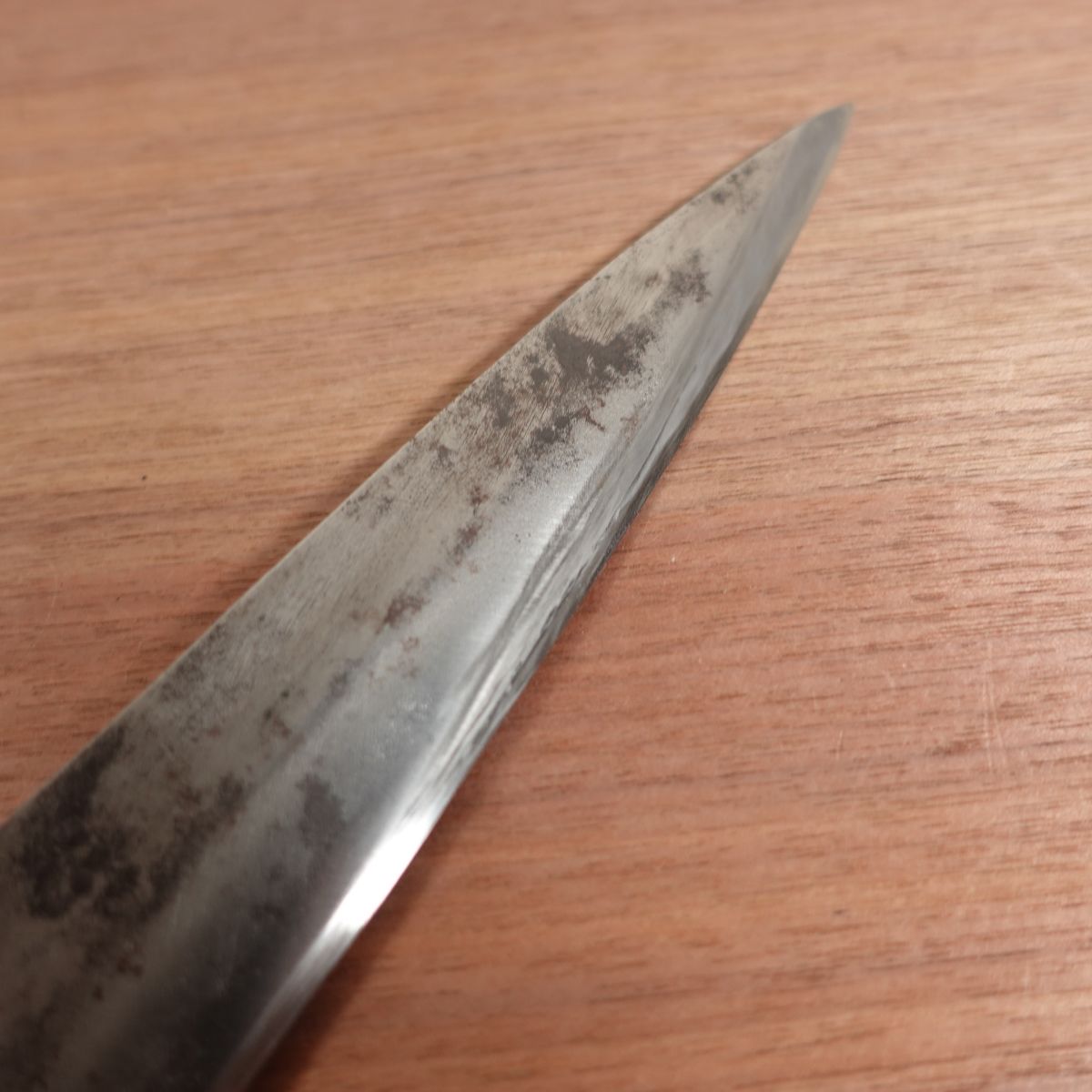 Minamoto Masahisa Mioroshi Knife, Sharpened, Slim, Large Deba, Salmon Knife, Single-Bevel Wa-Gyuto, 270mm
