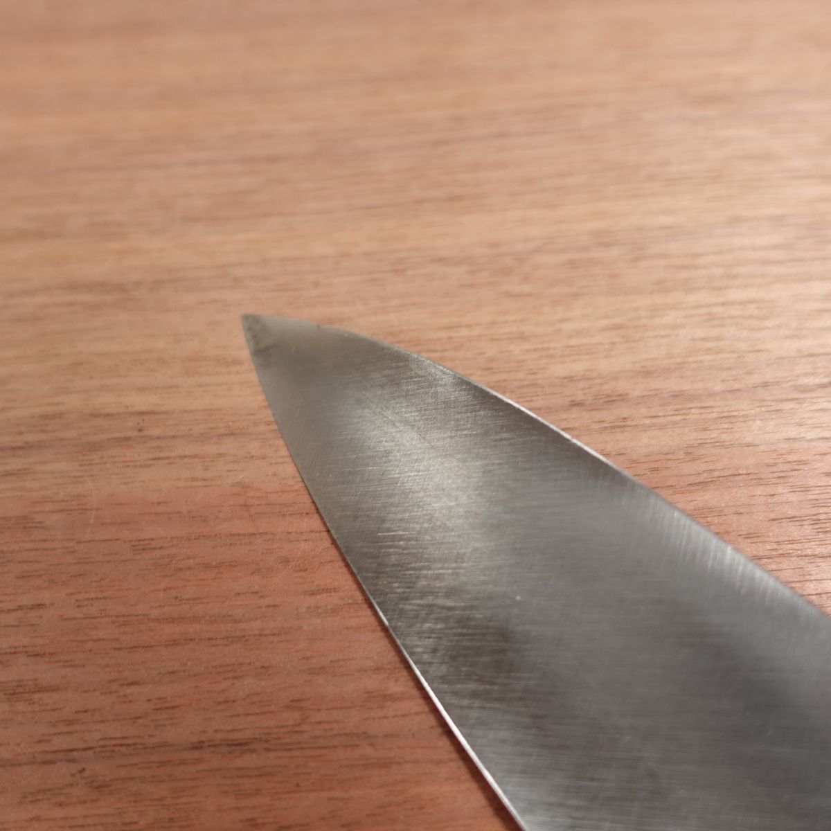 Sakai Sadamine Deba Knife, Sharpened, Handmade, Carbon Steel, Single Bevel, Nearly Unused, 140mm