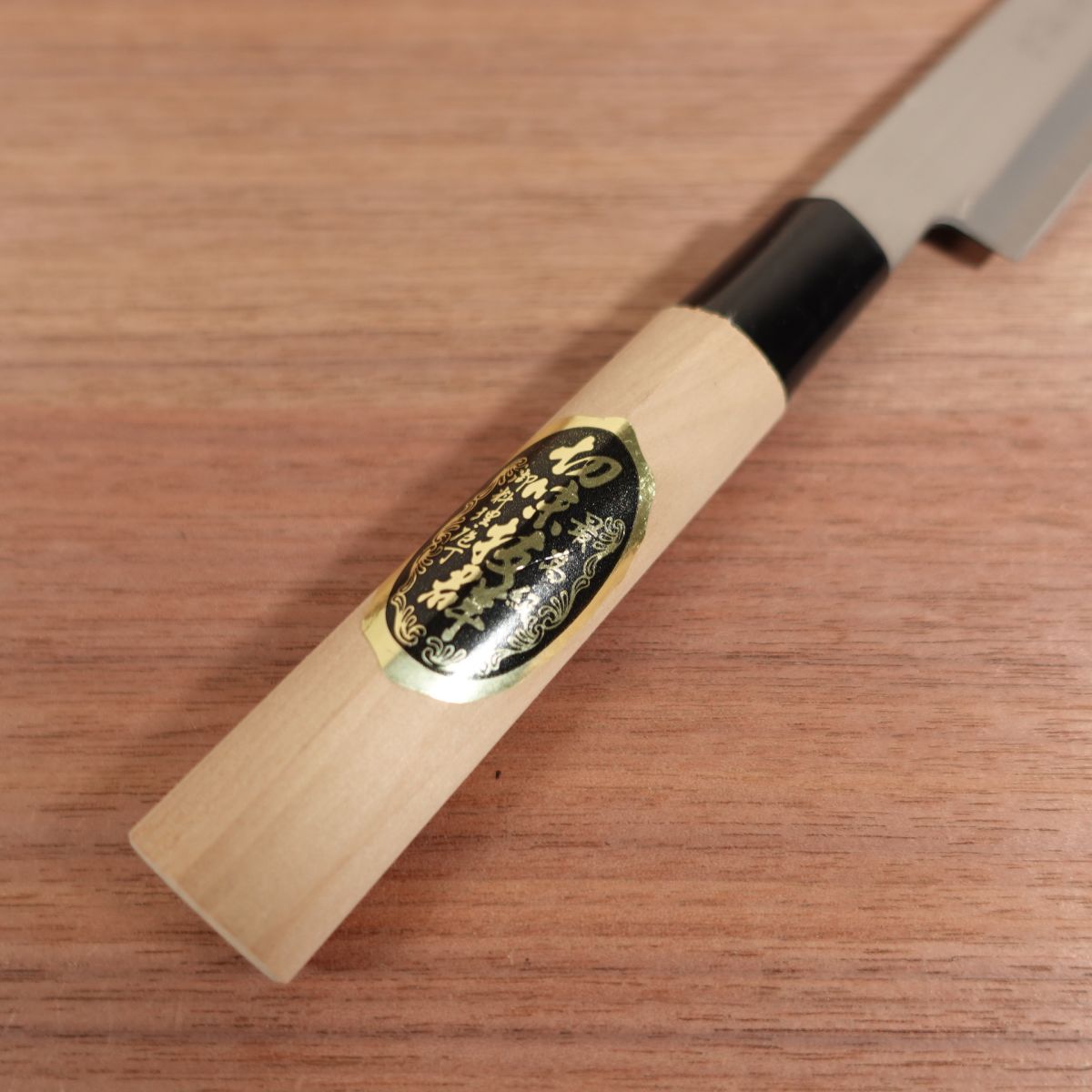 Azuma Roko Yanagiba Knife, Sharpened, Carbon Steel, Sashimi Knife, Razor-Sharp Sticker, Nearly Unused, 220mm