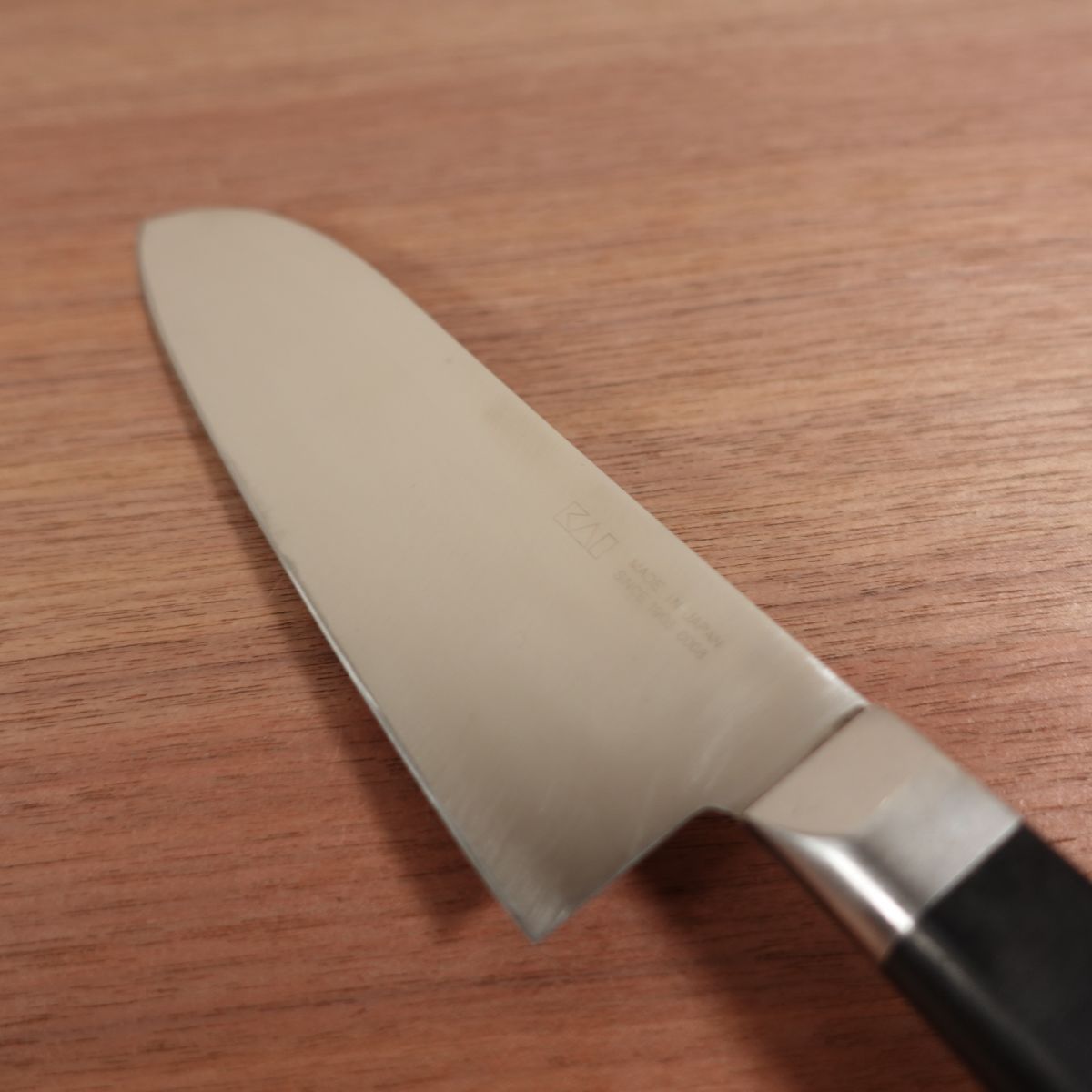 Sekimagoroku Santoku Knife, Sharpened, All-Purpose Knife, KAI, Stainless Steel, Lightly Used, 170mm
