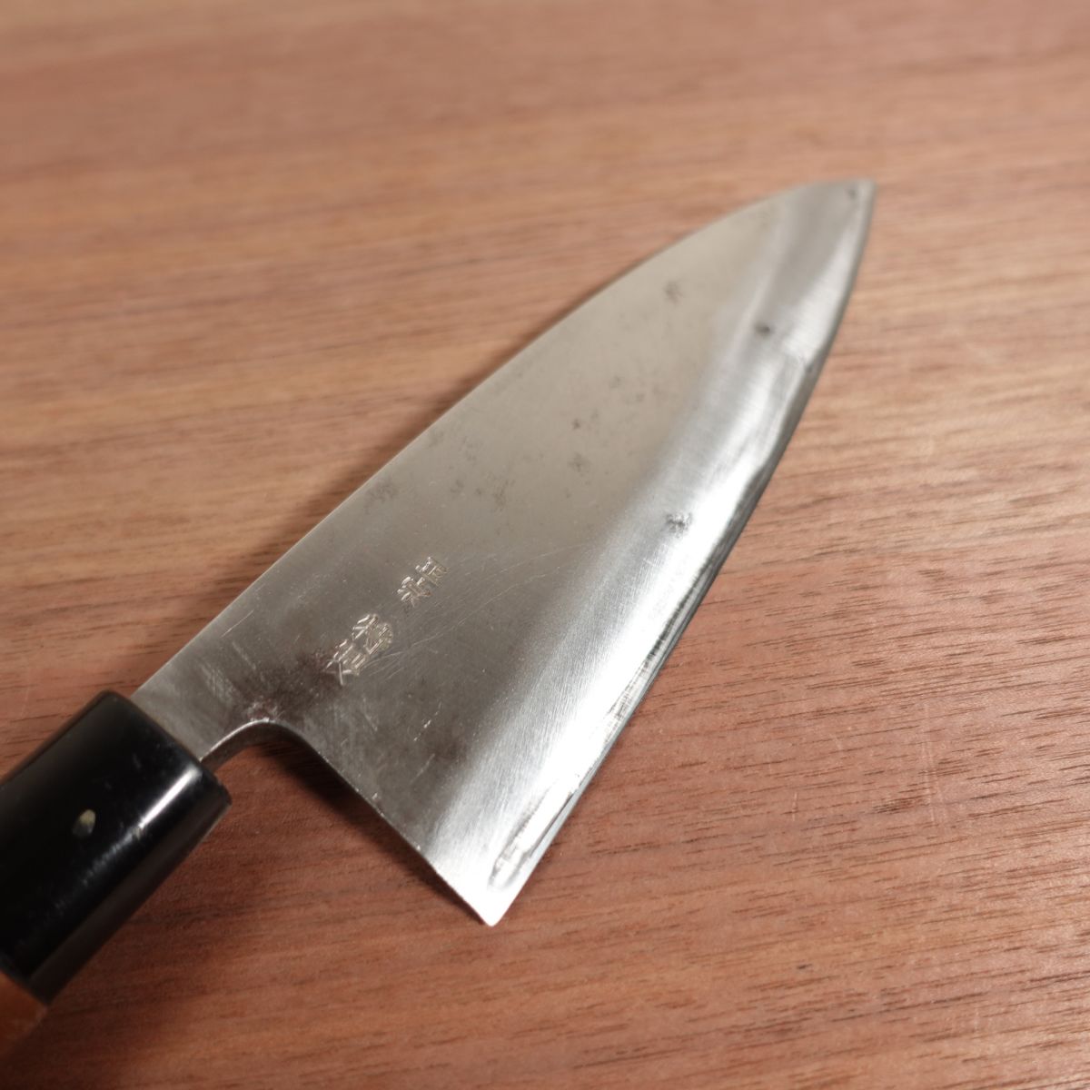 Sakai Masamune Deba Knife, Sharpened, Special, Carbon Steel, Single Bevel, 155mm