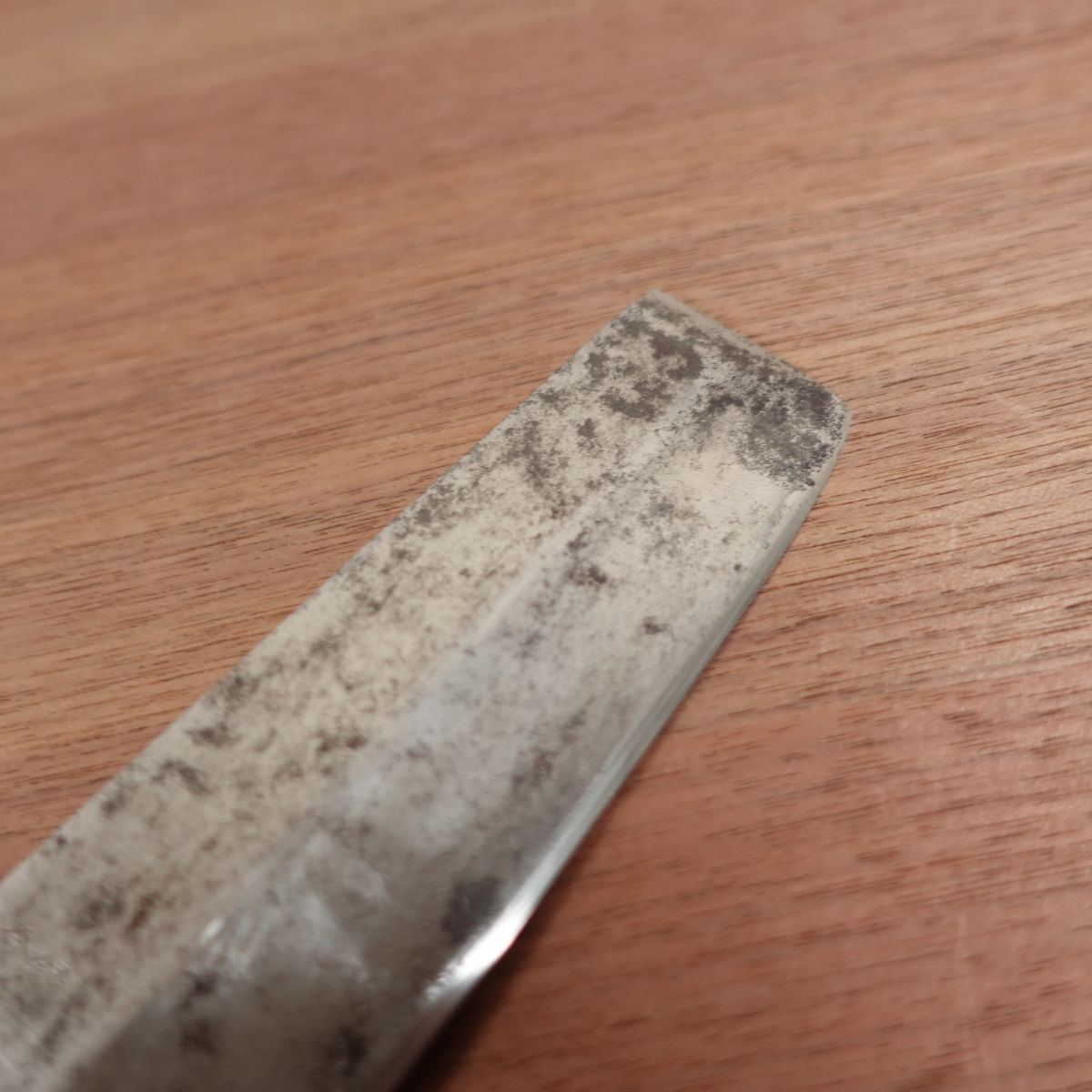 Naokichi Usuba Knife, Sharpened, Water Buffalo Handle, Betsuuchi, Yasuki Steel, Single Bevel, Vegetable Knife, 180mm