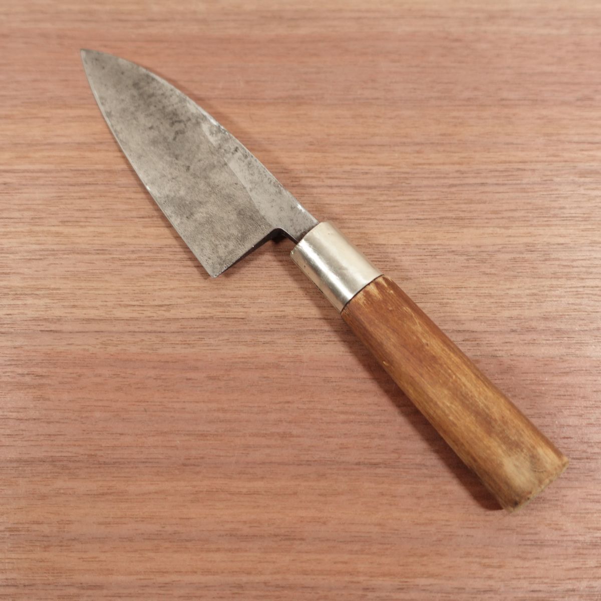 Kidaya Deba Knife, Sharpened, Yokohama, Carbon Steel, Premium, Small Size, 135mm