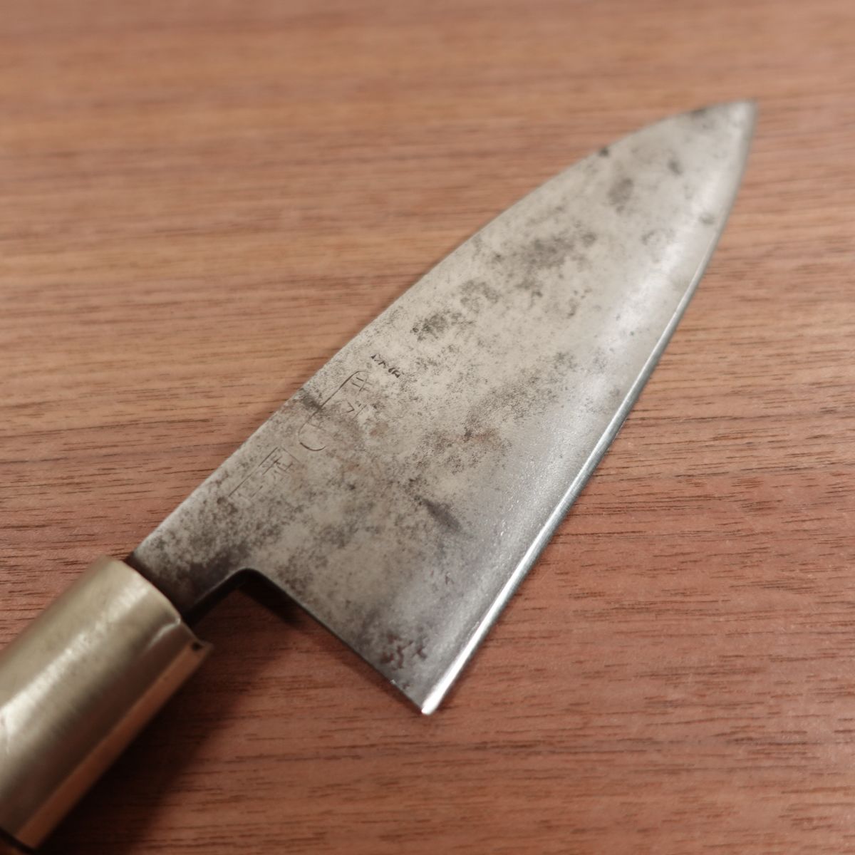 Kidaya Deba Knife, Sharpened, Yokohama, Carbon Steel, Premium, Small Size, 135mm
