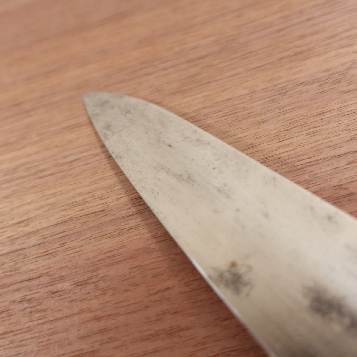 Masakane Gyuto Knife, Sharpened, Carbon Steel, All-Purpose Knife, Nearly Single Bevel 80:20, 195mm