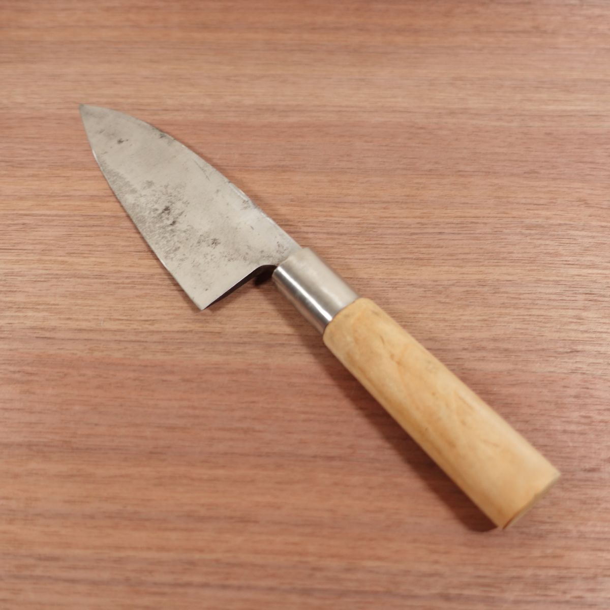 Toyomitsu Deba Knife, Sharpened, Heavy Duty, Carbon Steel, Single Bevel, 170mm