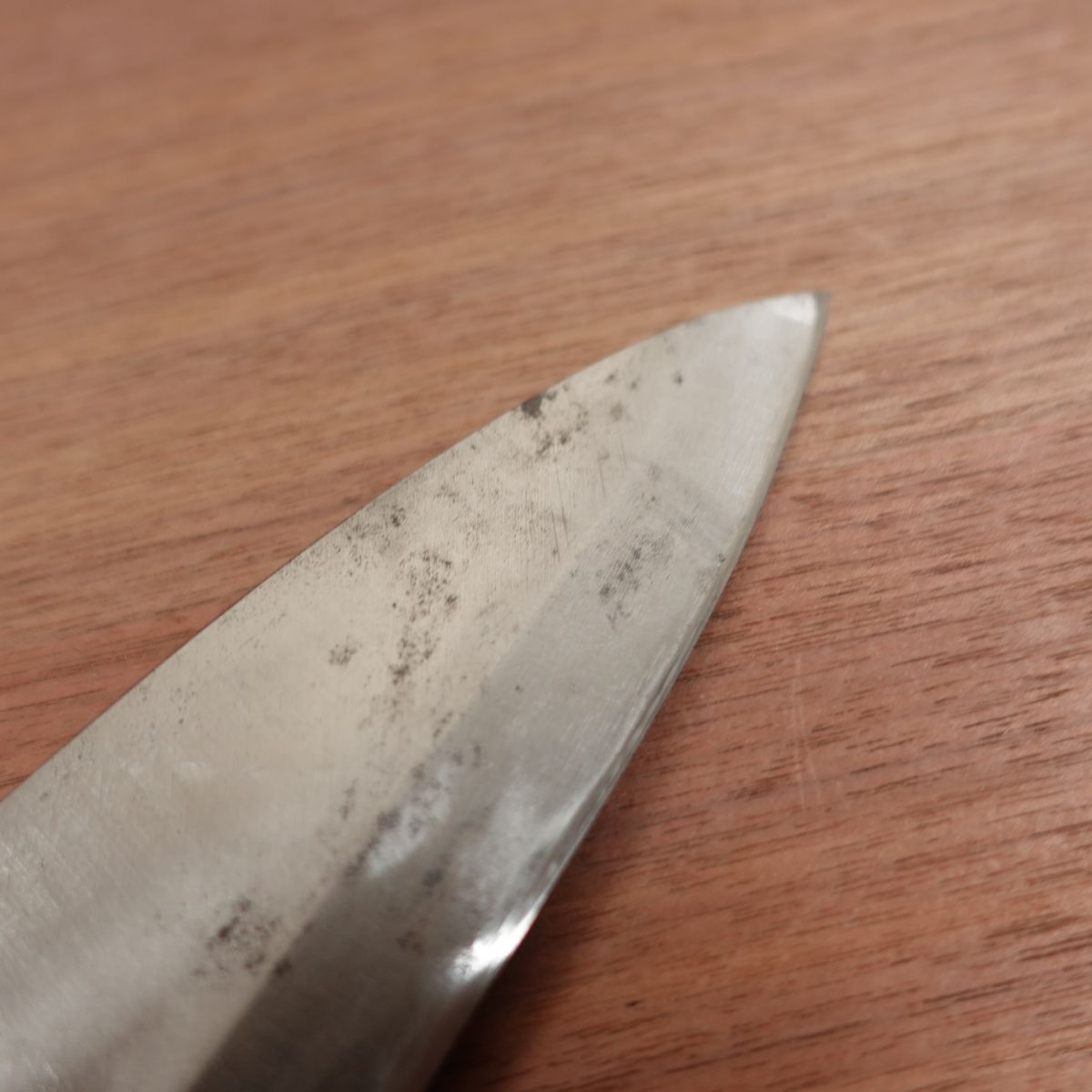 Toyomitsu Deba Knife, Sharpened, Heavy Duty, Carbon Steel, Single Bevel, 170mm