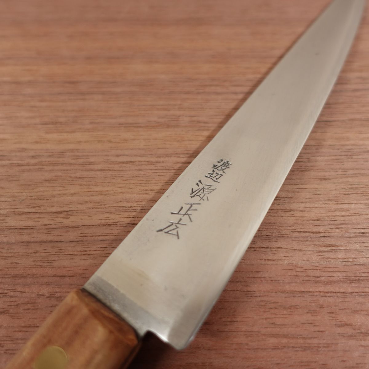 Minamoto Masahiro Sujihiki Knife, Sharpened, Gyuto, Slicer, Watanabe Minamoto Masahiro, Single-Bevel Sharpening, 210mm
