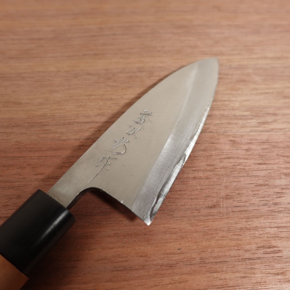 Tojiro Ajikiri Knife Sharpened Ko-Deba White Steel Yasuki Steel F-899 Boxed 110mm